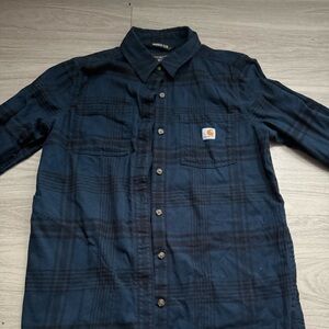 Carhartt Navy Checkered Shirt